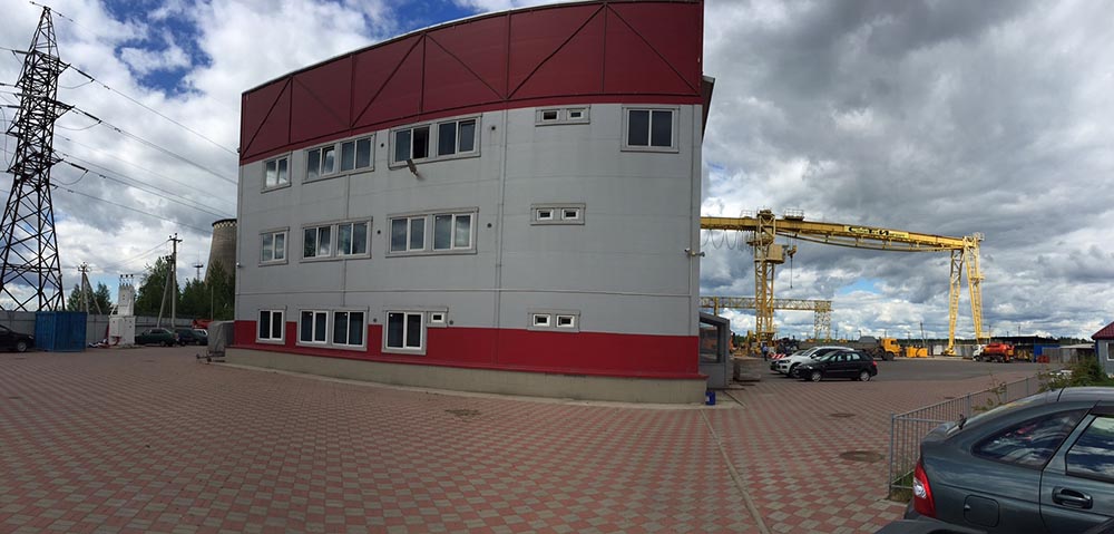 Производственно-техническая база компании СтройТехимпорт в Санкт-Петербурге